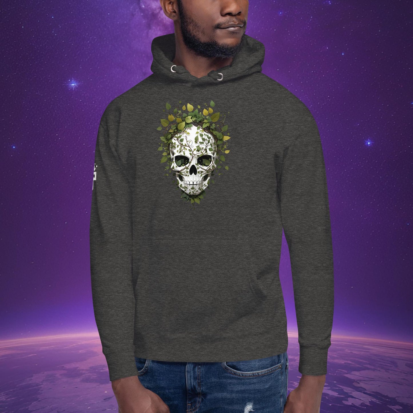 Verdant Skullscape Hoodie