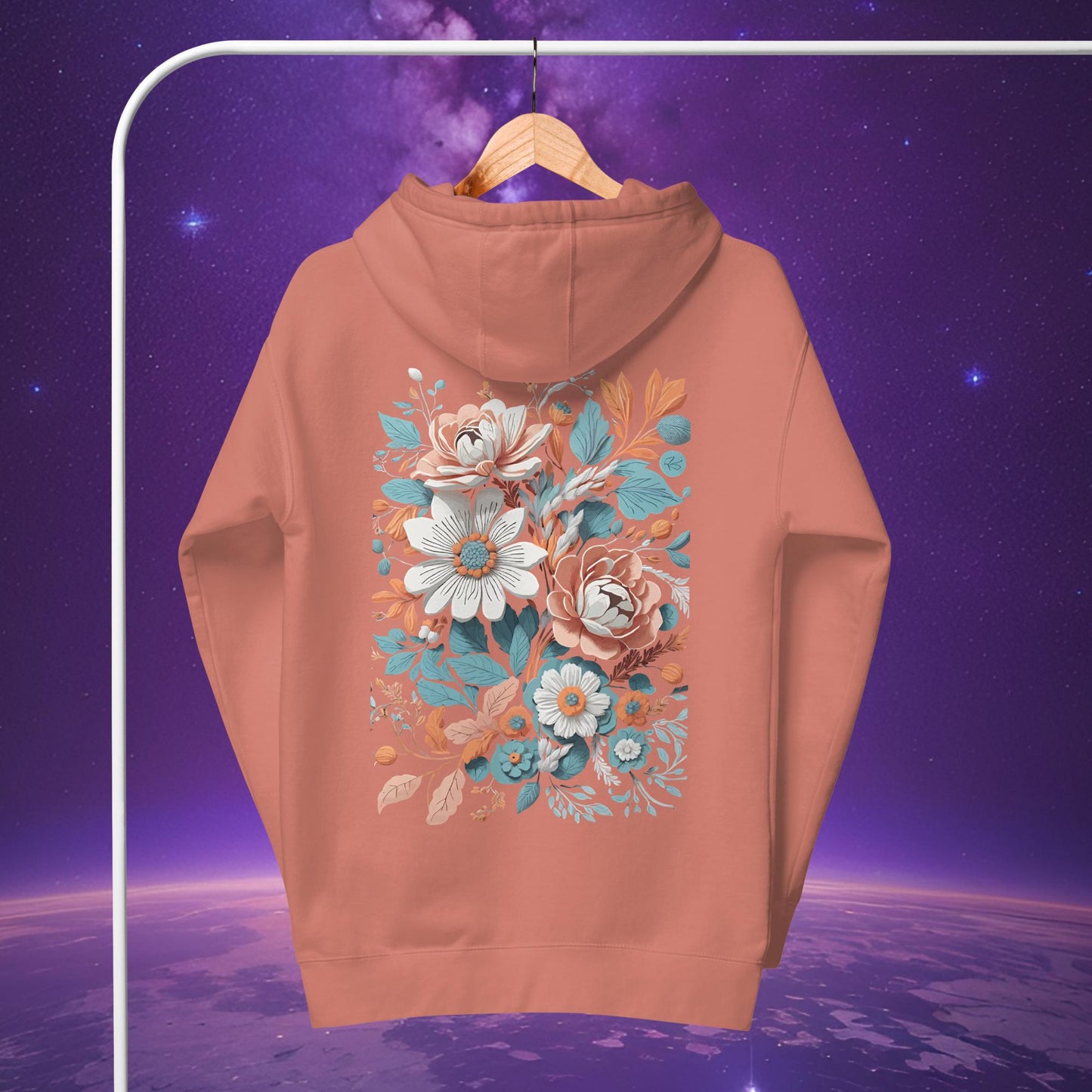 Boho Flowers Hoodie