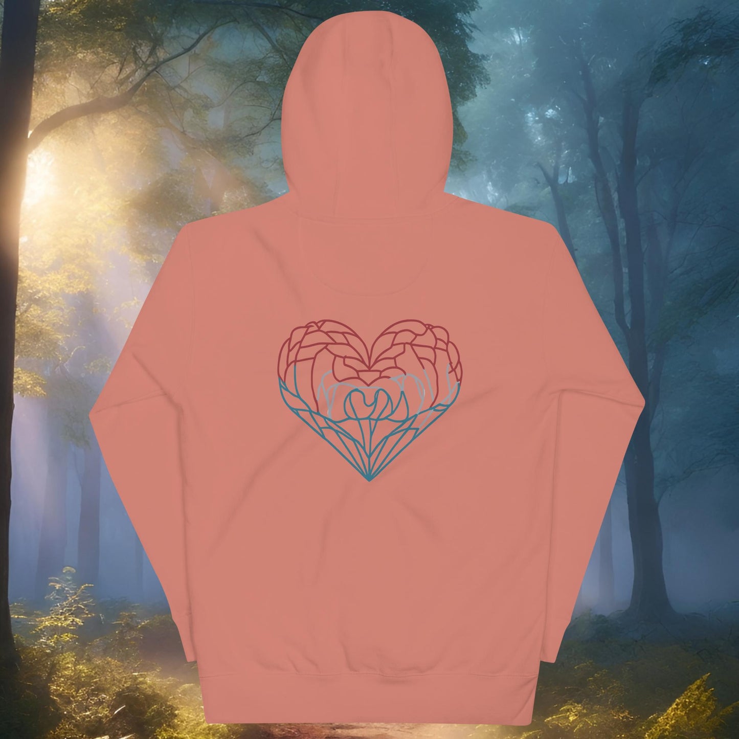 Abstract Love Hoodie