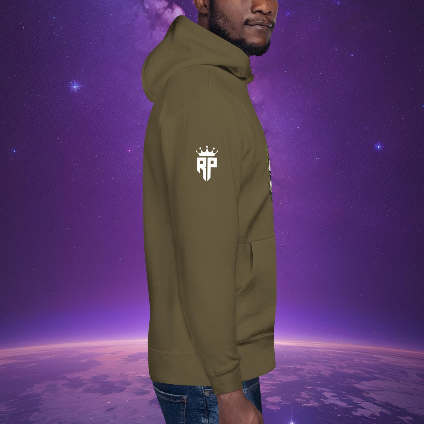 Verdant Skullscape Hoodie