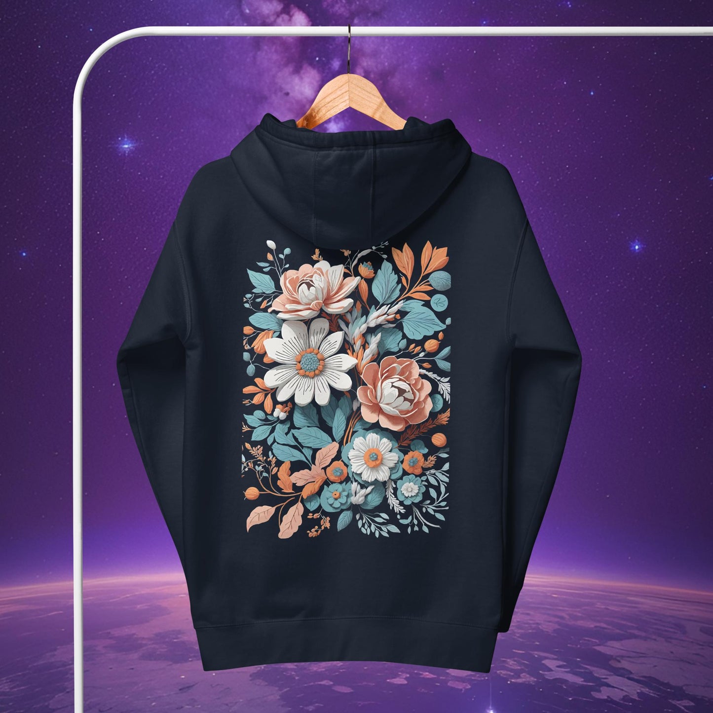 Boho Flowers Hoodie