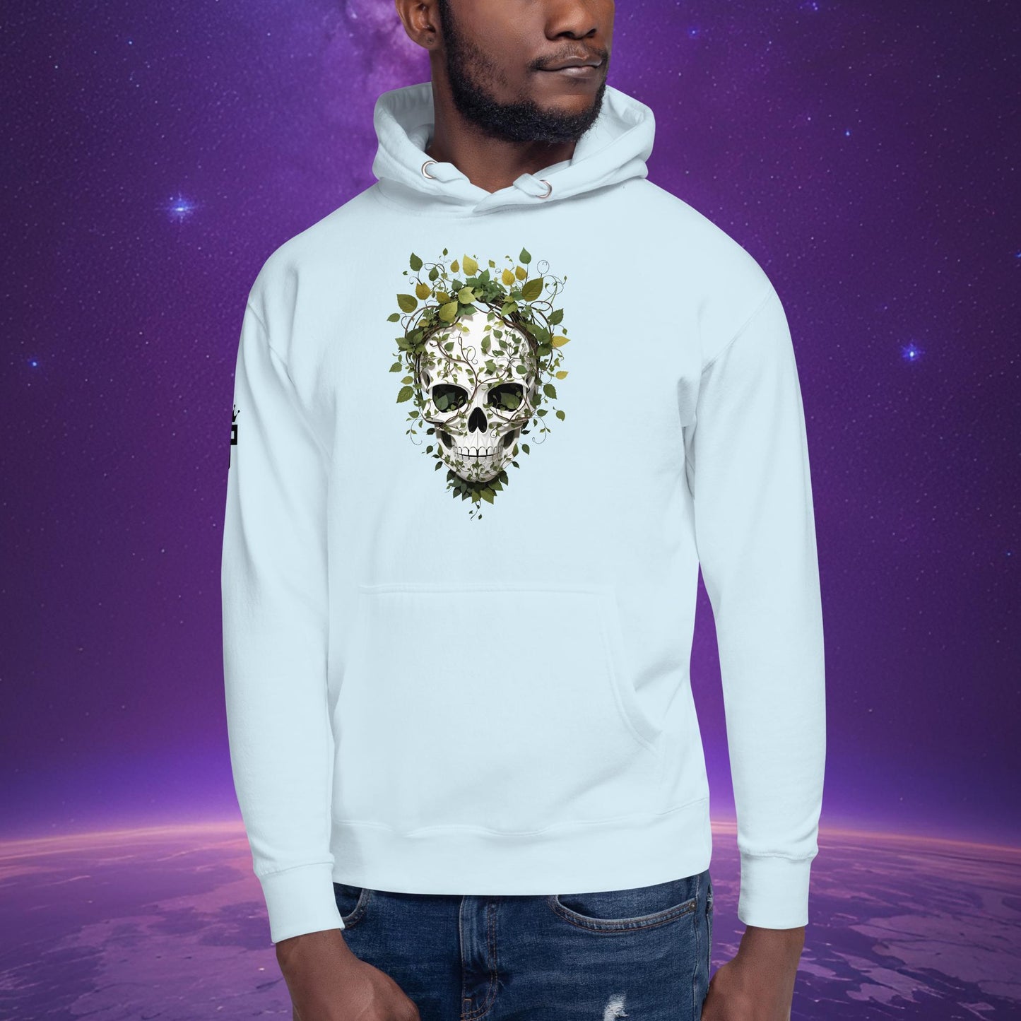 Verdant Skullscape Hoodie