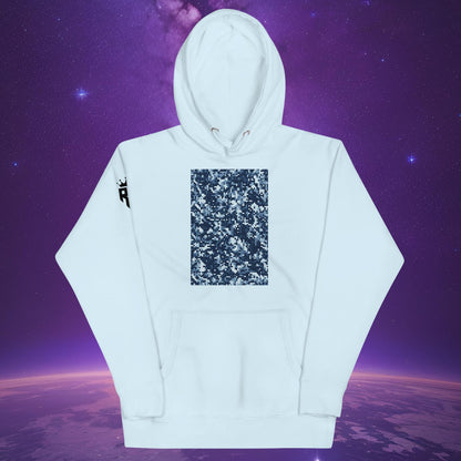 Can't See Me Pixel Blue Hoodie