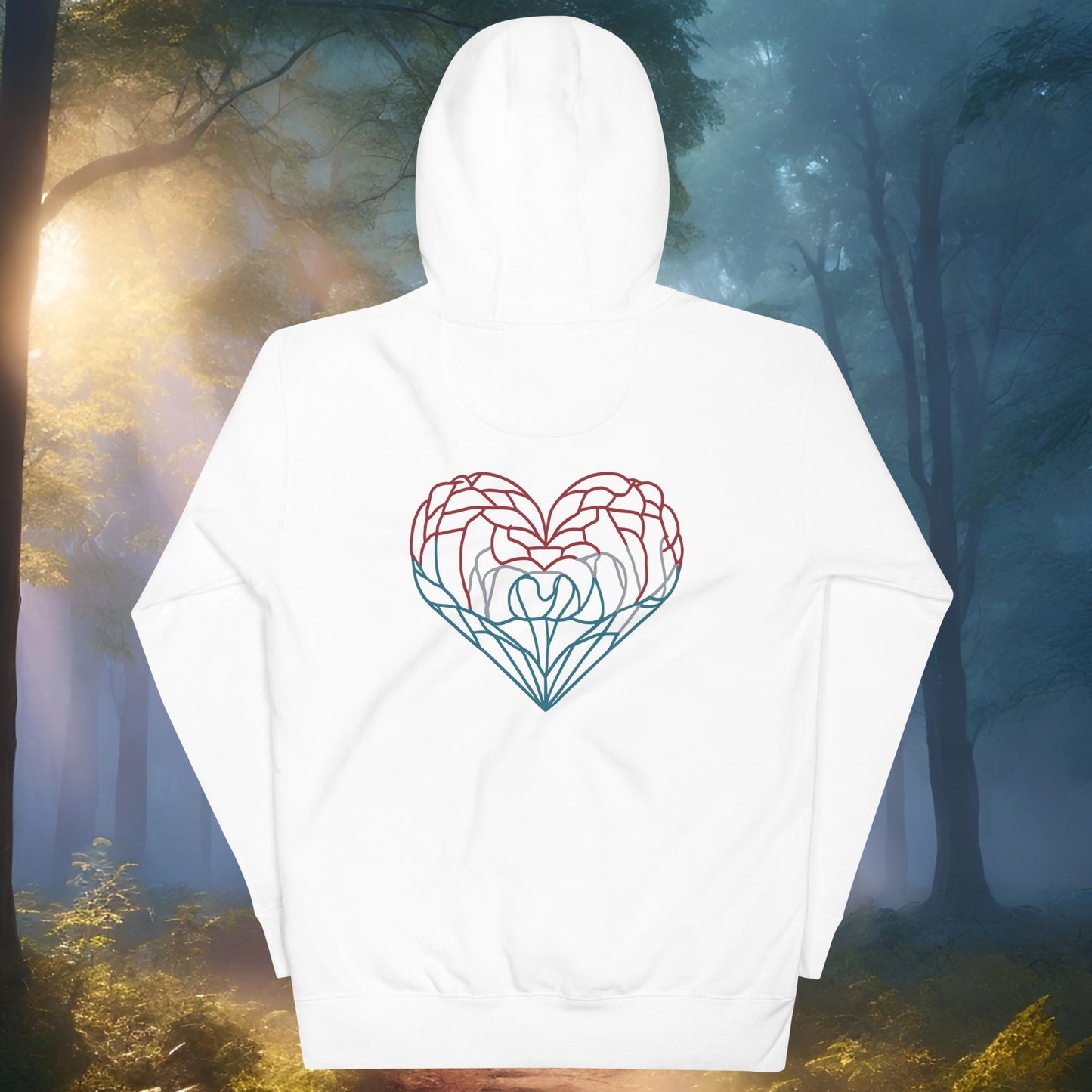 Abstract Love Hoodie