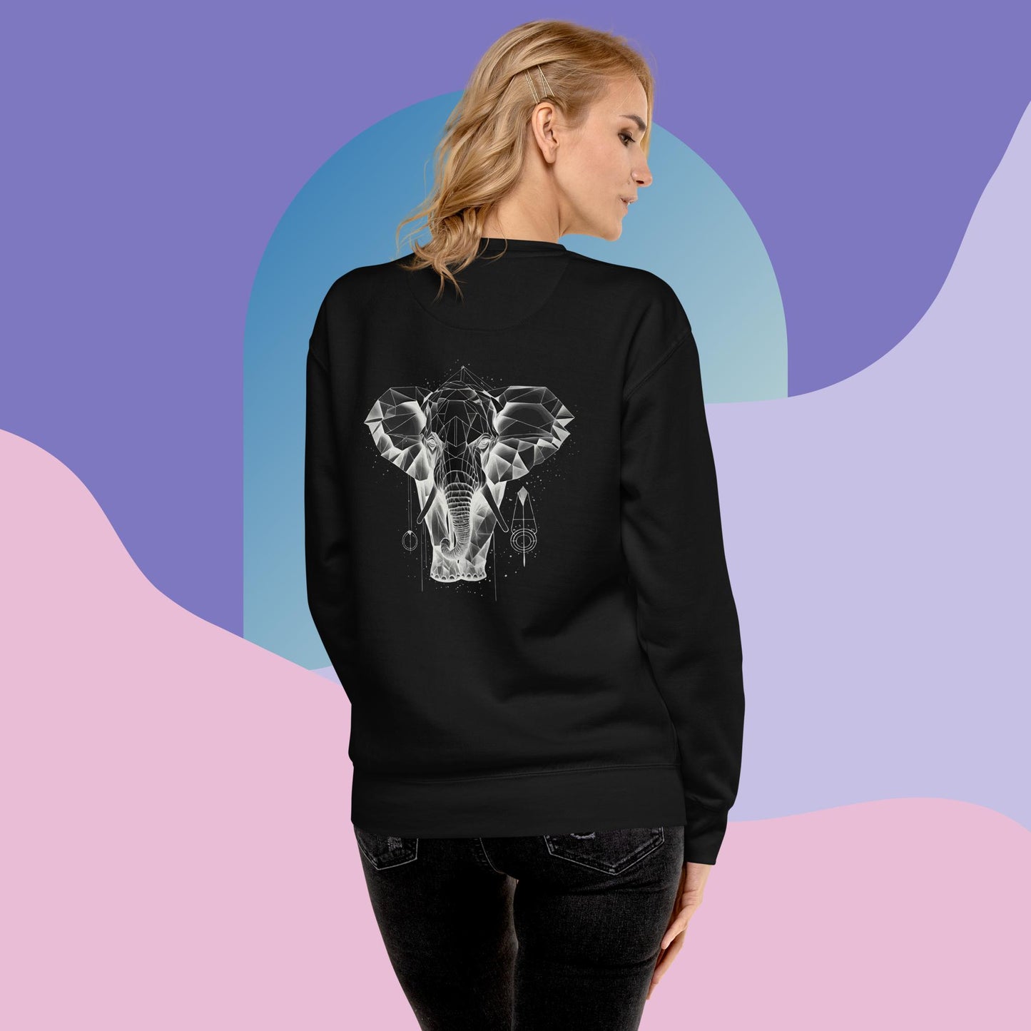 Enigmatic Elephant Sweatshirt