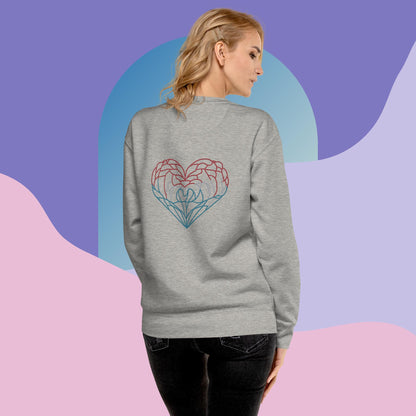 Abstract Love Sweatshirt