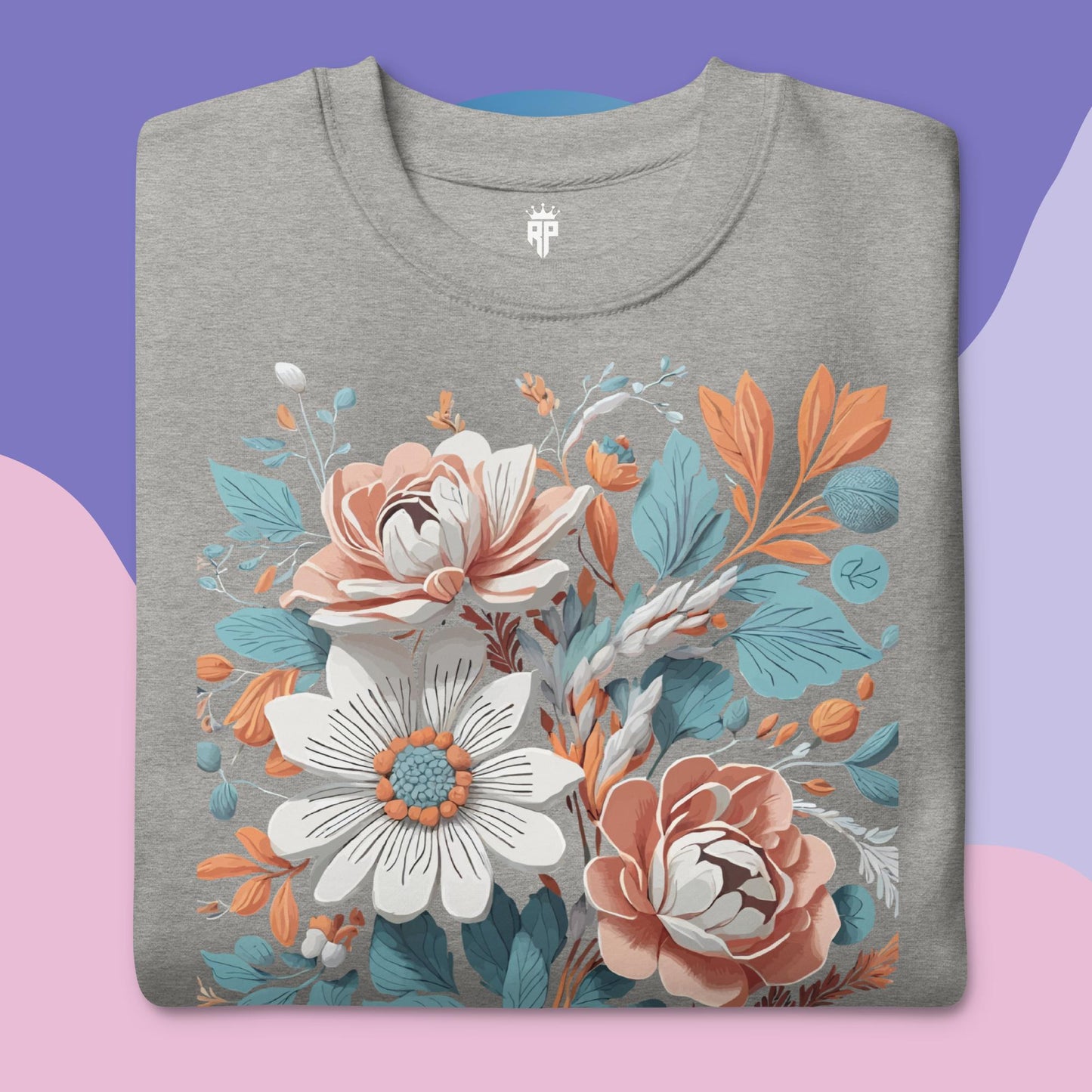 Boho Flowers Sweatshirt