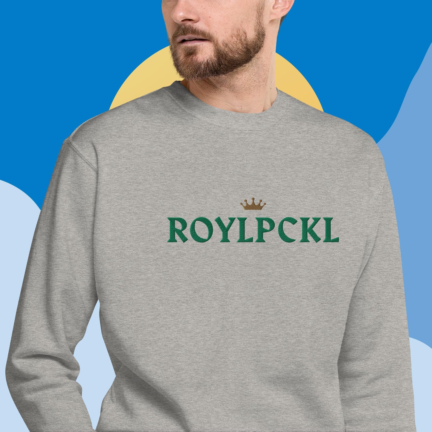 RoylPckl Crowned Sweatshirt