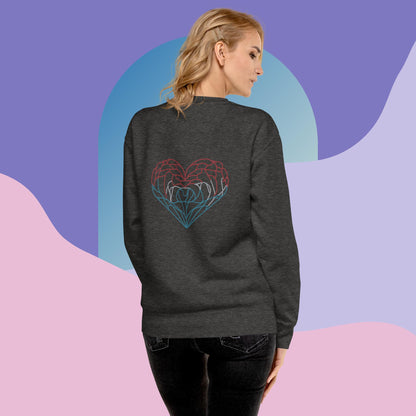 Abstract Love Sweatshirt