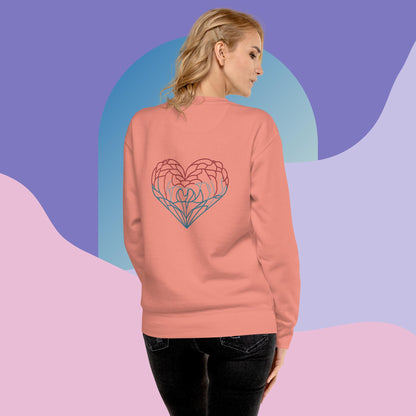 Abstract Love Sweatshirt