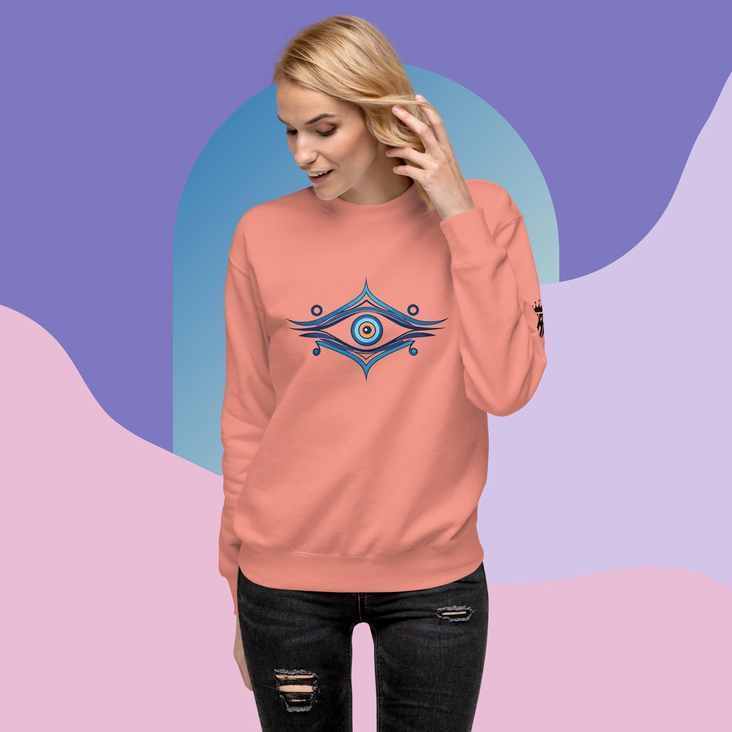 Greek Evil Eye Sweatshirt