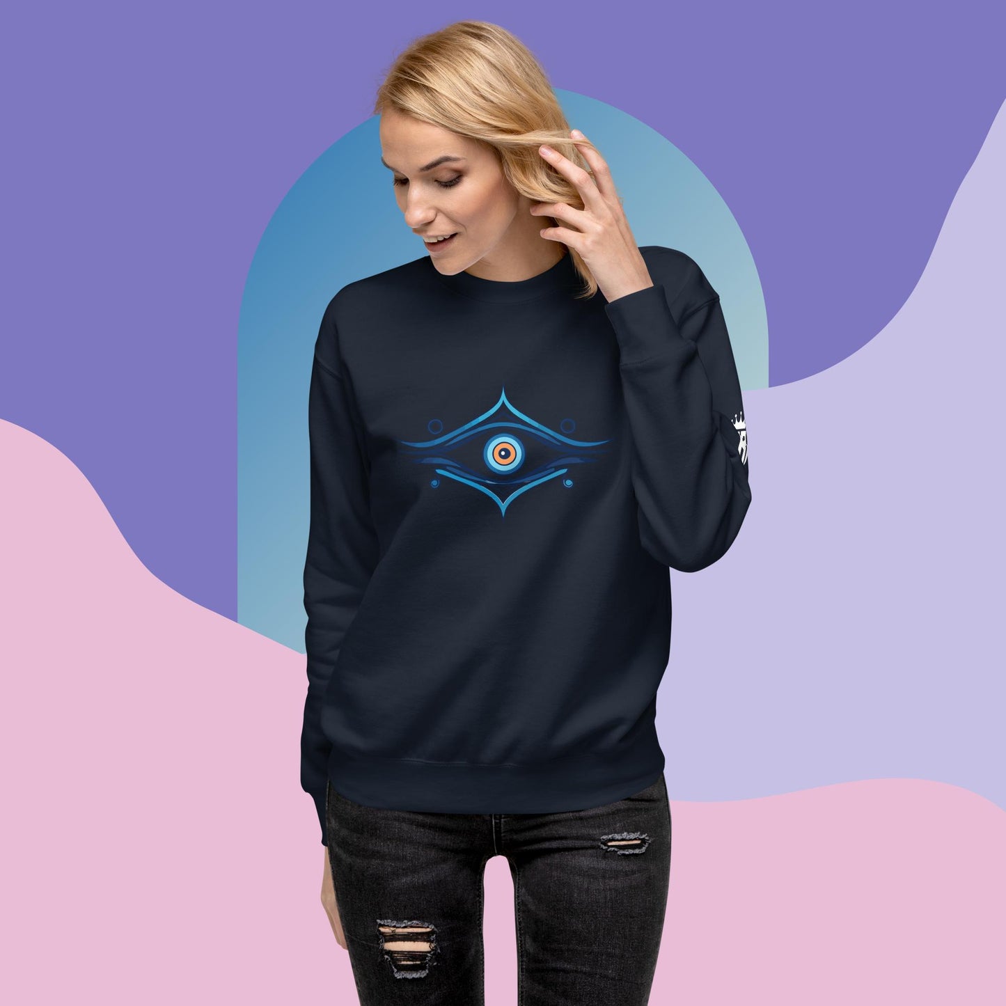 Greek Evil Eye Sweatshirt