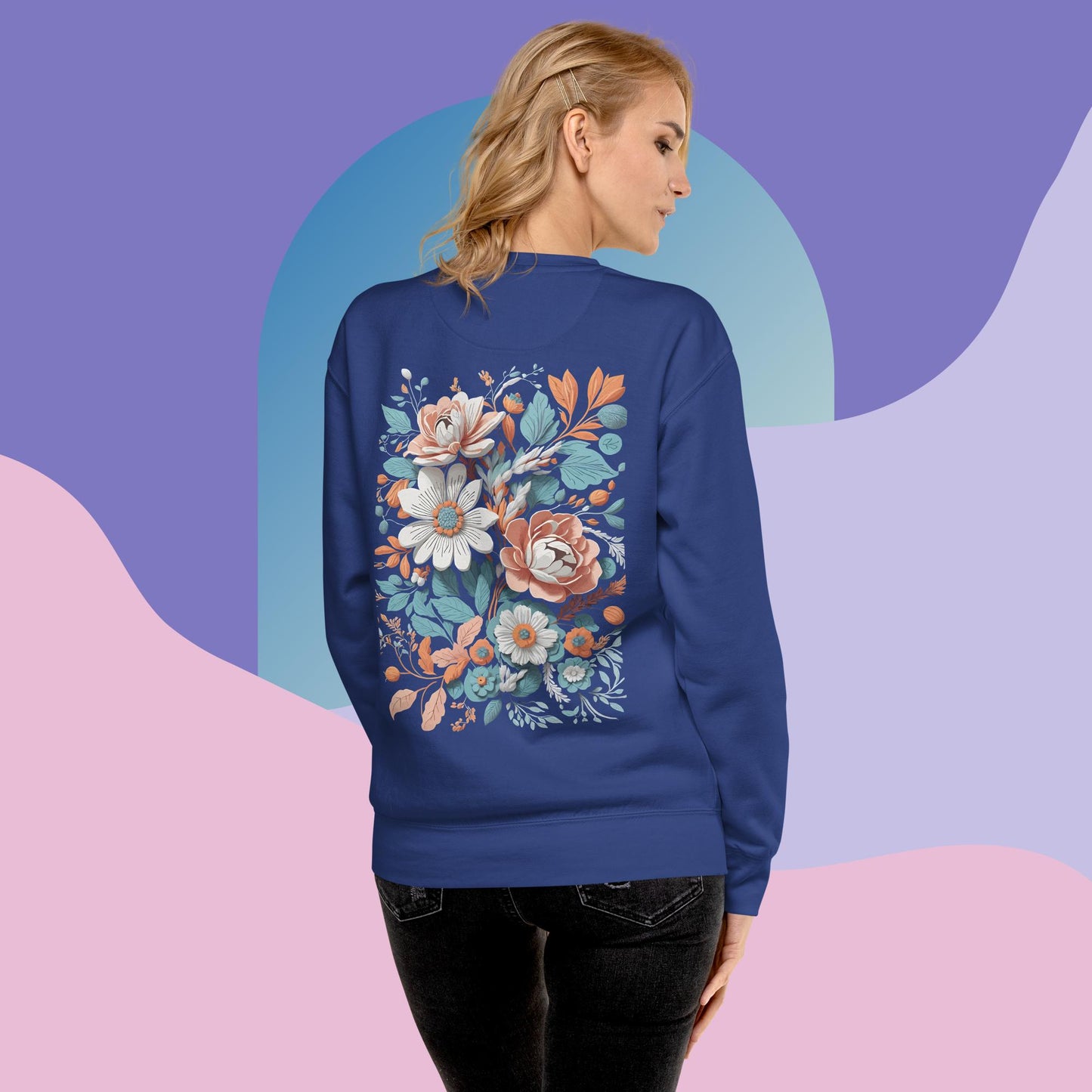 Boho Flowers Sweatshirt