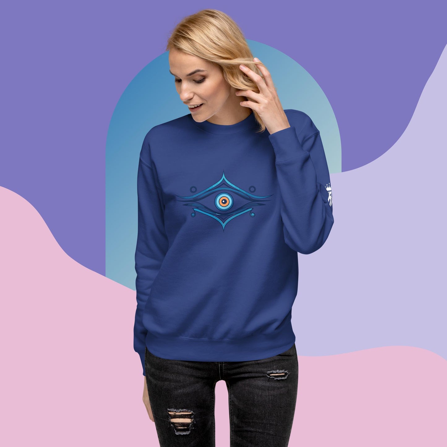 Greek Evil Eye Sweatshirt