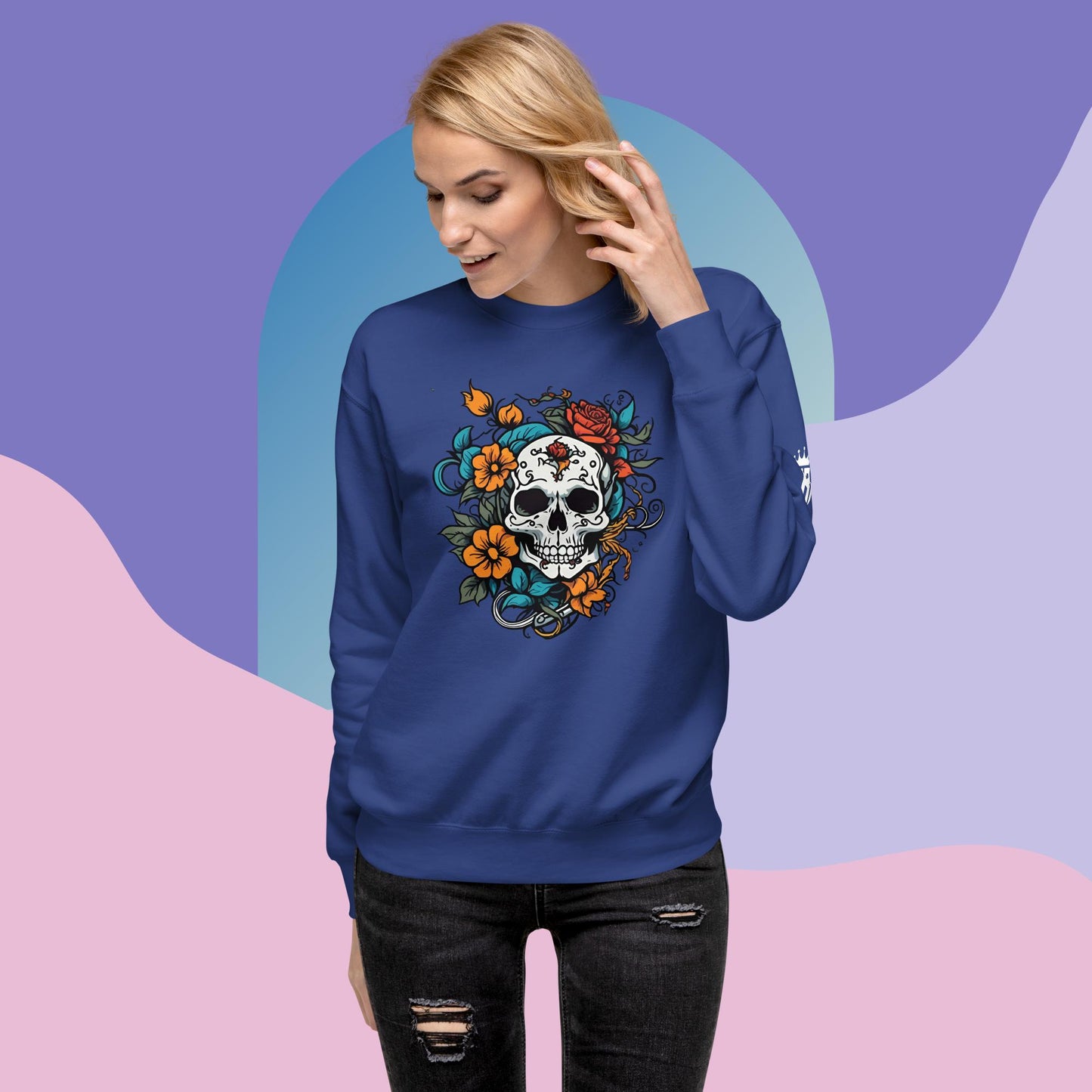 Gothic Bloom Sweatshirt