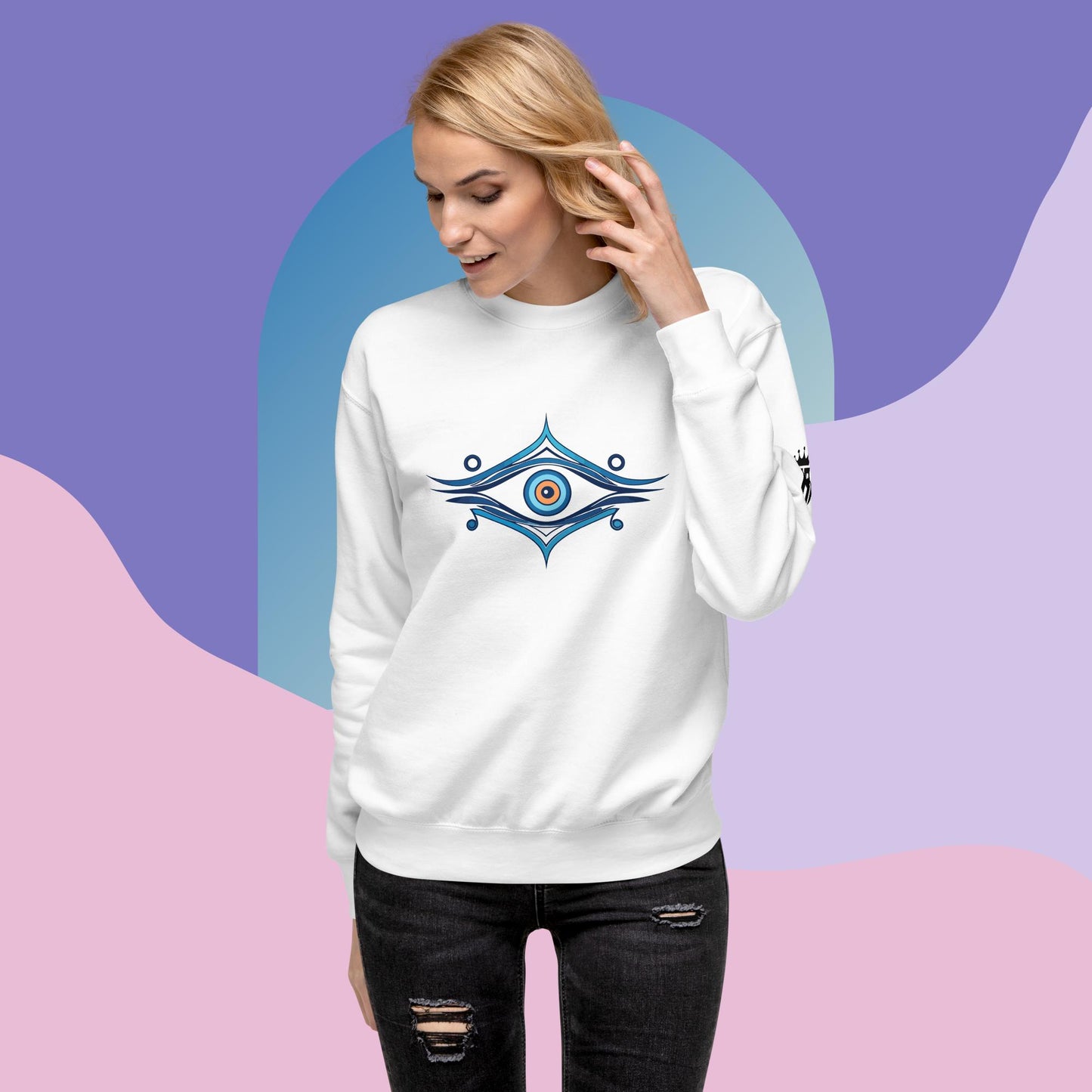 Greek Evil Eye Sweatshirt