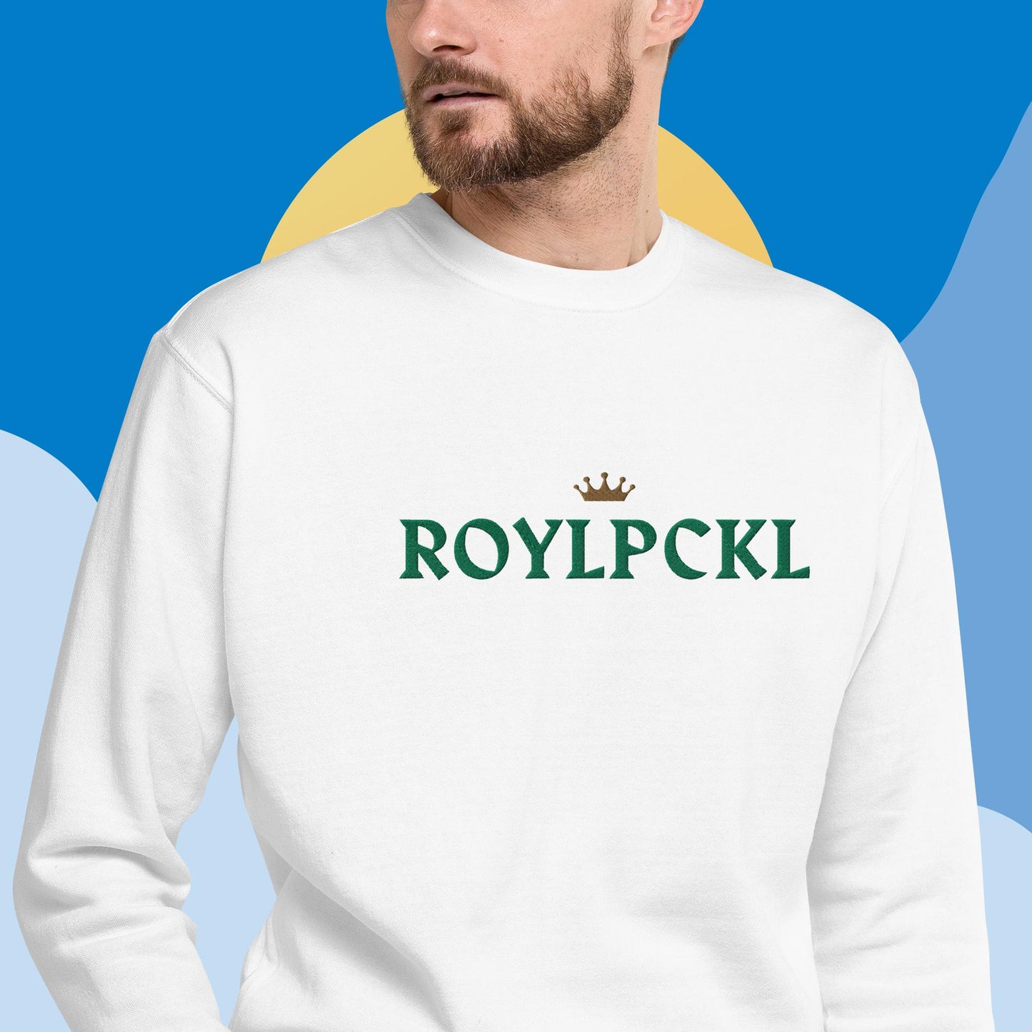 RoylPckl Crowned Sweatshirt