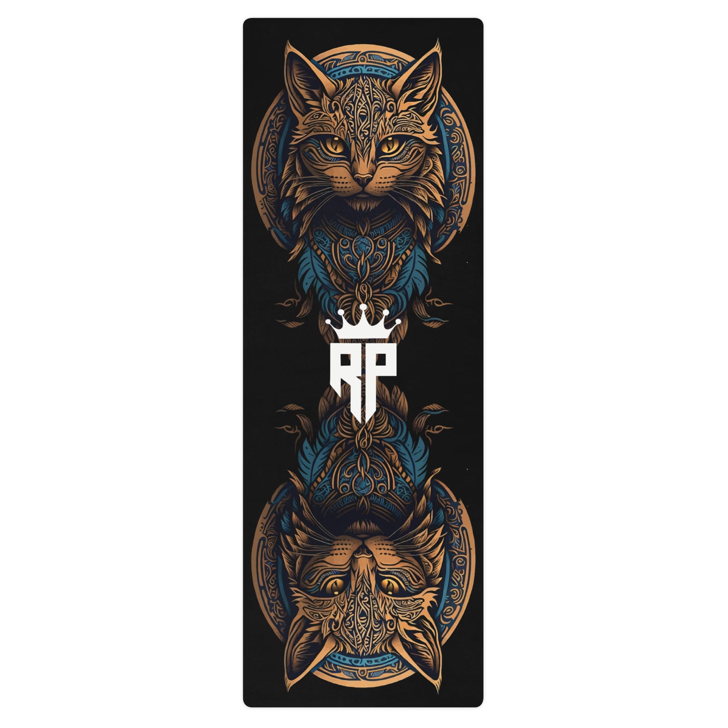 Cat God Yoga Mat