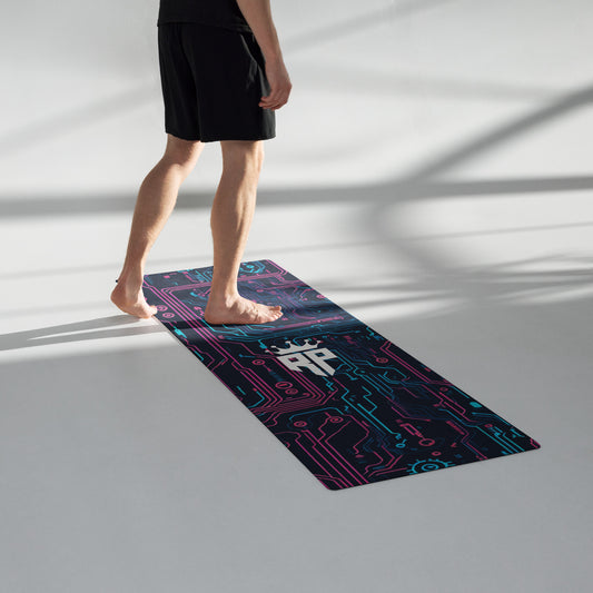 Cybernetic Serenity Yoga Mat